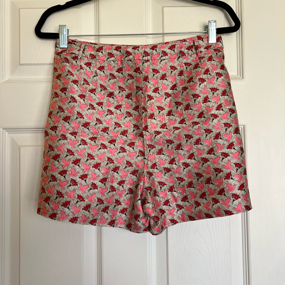 NWT Tory Burch silk shorts, size 14